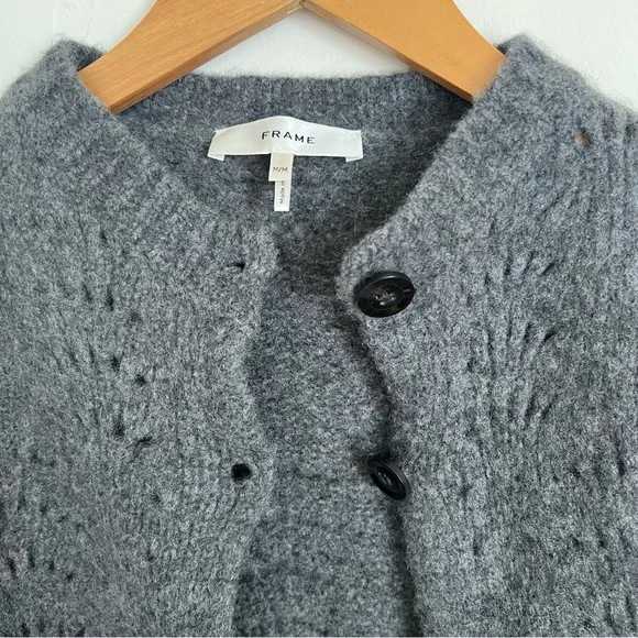 Frame Textured Stitch Cardigan - Picture 4 of 6